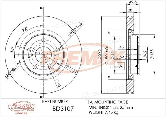 Fremax BD-3107