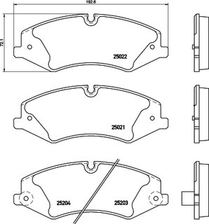 Hella Pagid 8DB 355 015-551