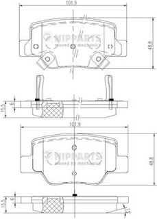 Nipparts N3612040