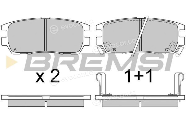 Bremsi BP2574
