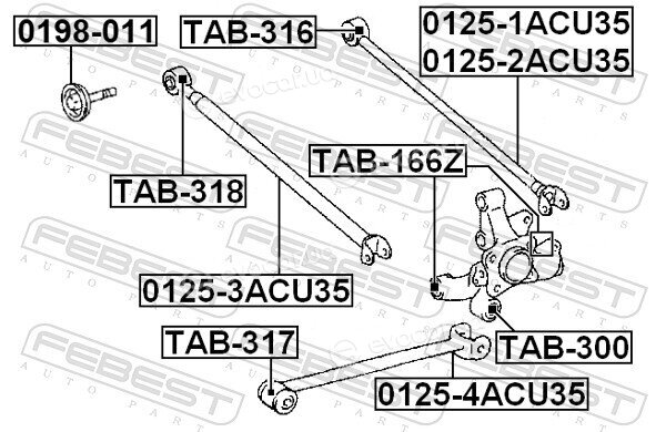 Febest 0125-1ACU35