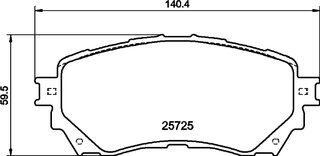 Hella Pagid 8DB 355 020-901