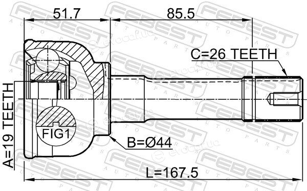Febest 0710-SN413