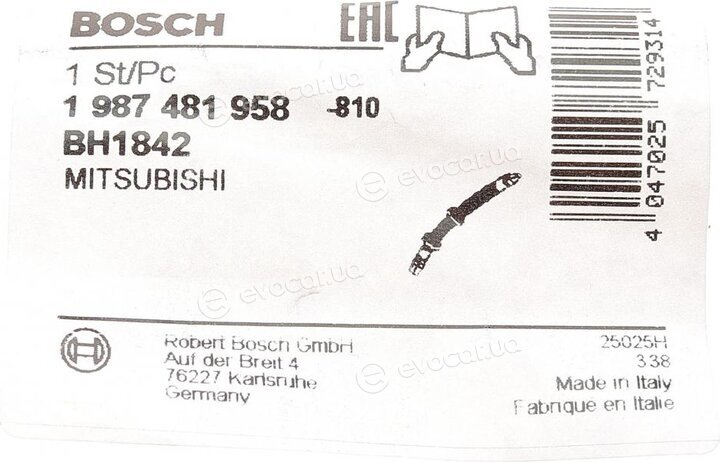 Bosch 1 987 481 958