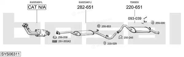 Bosal SYS06311