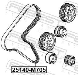 Febest 25140-M705