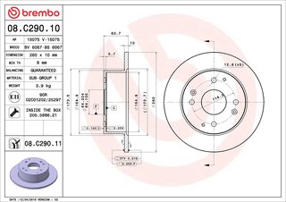 Brembo 08.C290.11