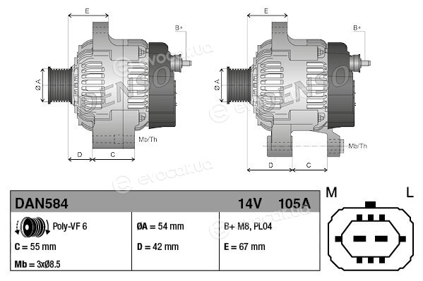 Denso DAN584