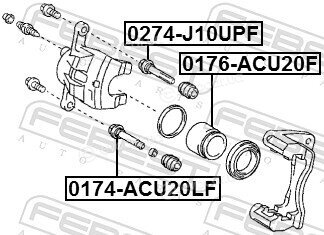 Febest 0174-ACU20LF