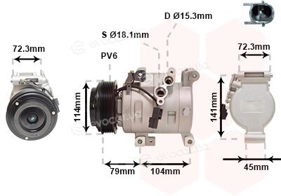 Van Wezel 2701K702