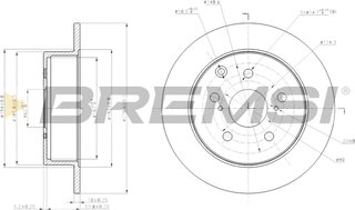 Bremsi CD7704S