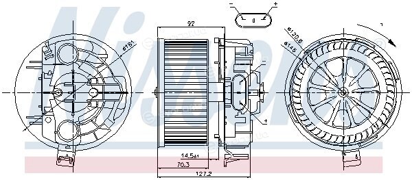 Nissens 87043