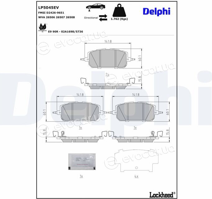 Delphi LP5045EV