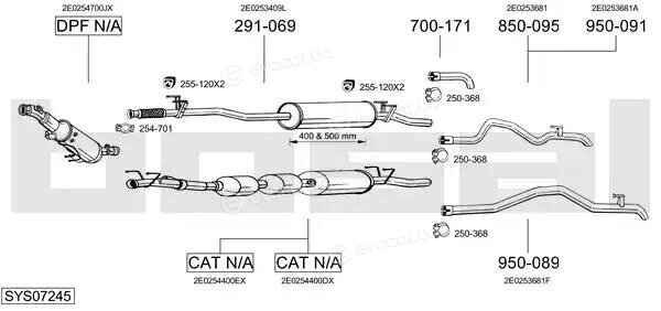 Bosal SYS07245