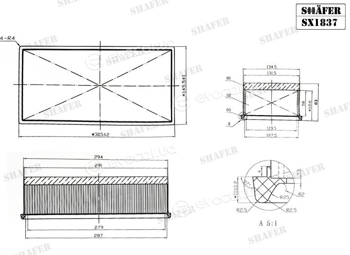 Shafer SX1837