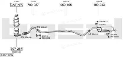 Bosal SYS15997