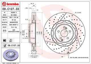Brembo 09.C127.33