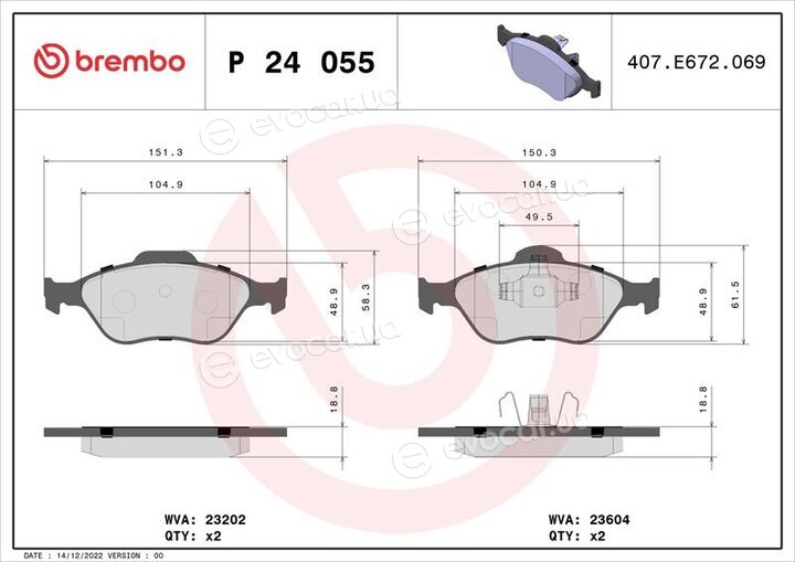 Brembo P 24 055