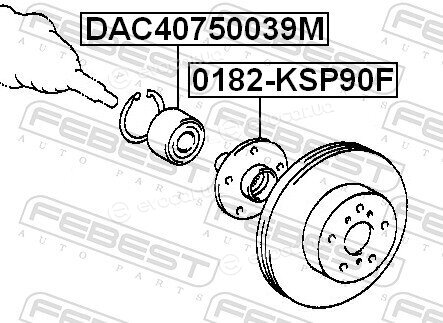 Febest 0182-KSP90F