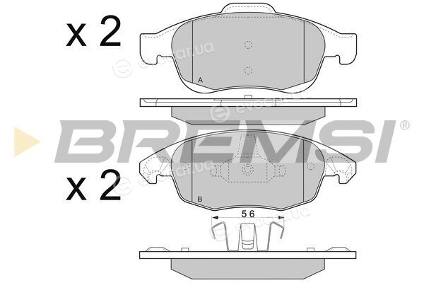 Bremsi BP3329