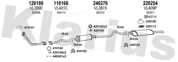 Klarius 390781E