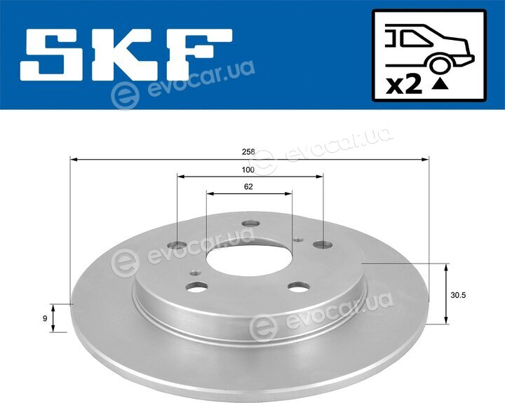 SKF VKBD 90635 S2