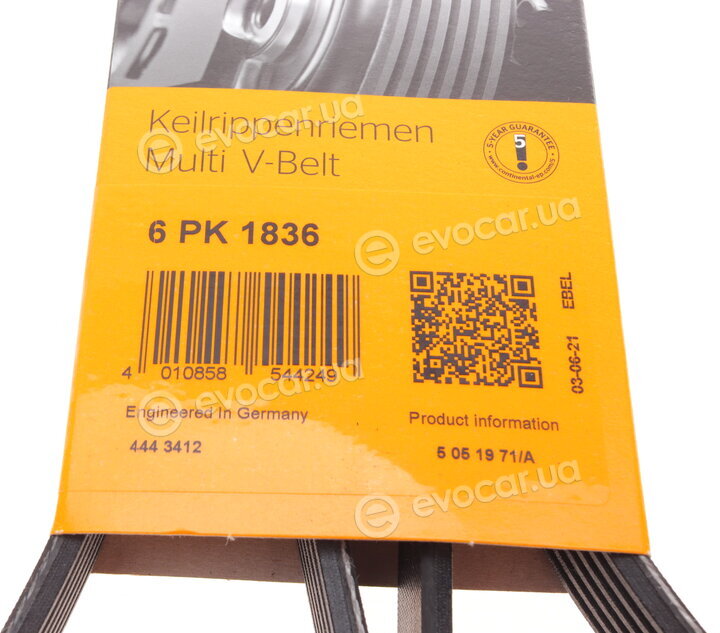 Continental 6PK1836