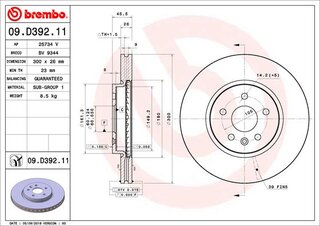 Brembo 09.D392.11