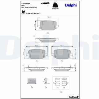 Delphi LP5095EV