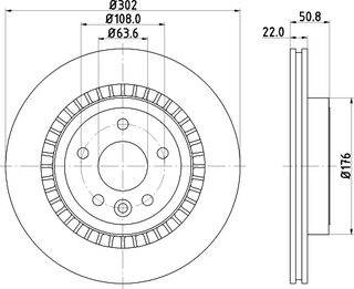 Hella Pagid 8DD 355 129-151