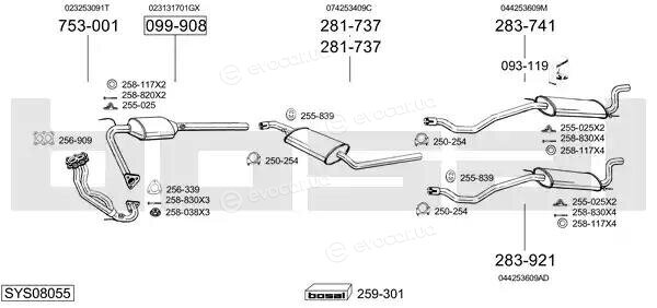 Bosal SYS08055