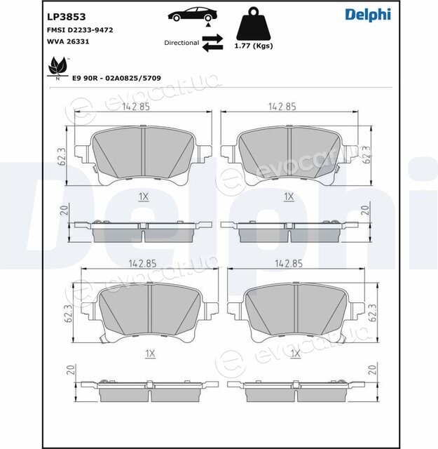 Delphi LP3853