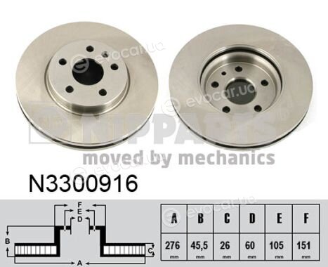 Nipparts N3300916