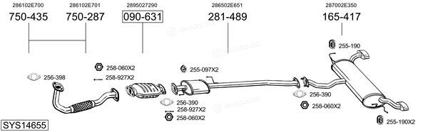 Bosal SYS14655