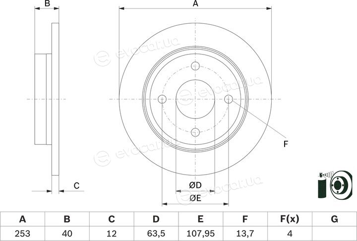 Bosch 0 986 479 F63