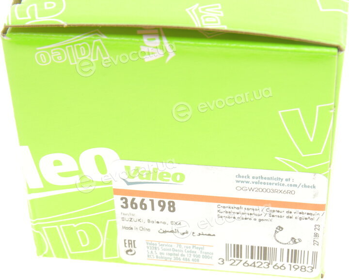 Valeo 366198