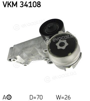 SKF VKM 34108