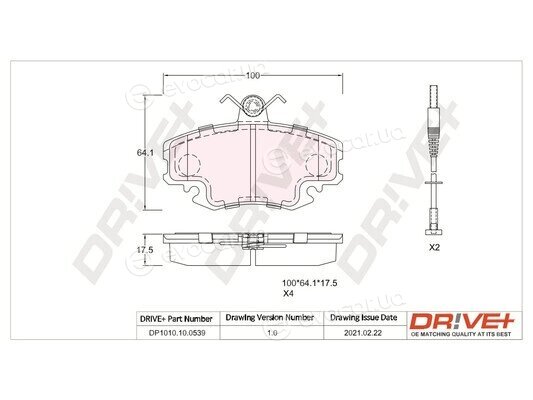 Drive+ DP1010.10.0539