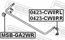 Febest MSB-GA2WR