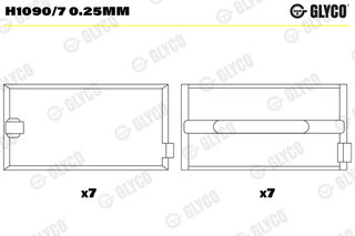 Glyco H1090/7 0.25mm