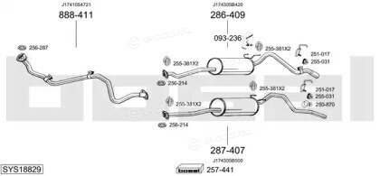 Bosal SYS18829