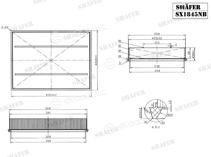 Shafer SX1845NB