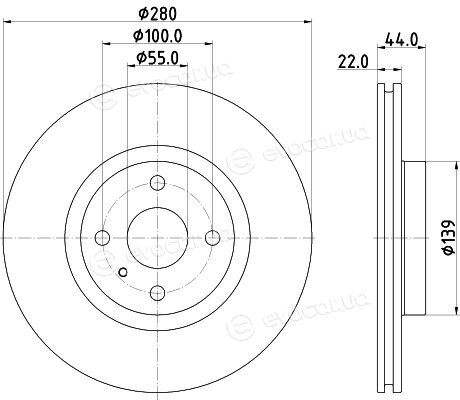 Hella Pagid 8DD 355 132-111