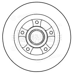 Borg & Beck BBD5968S