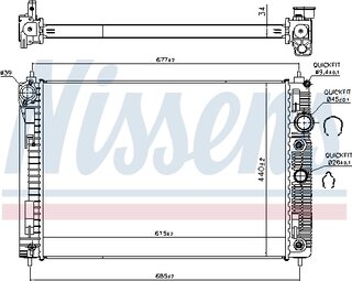 Nissens 606515