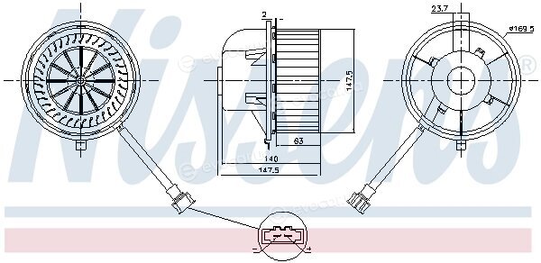 Nissens 87155