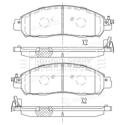 Borg & Beck BBP2569