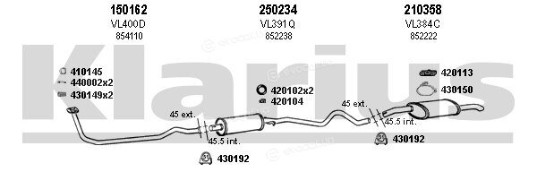 Klarius 390782E