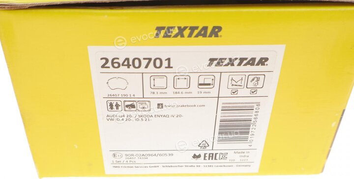 Textar 2640701