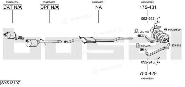 Bosal SYS13197